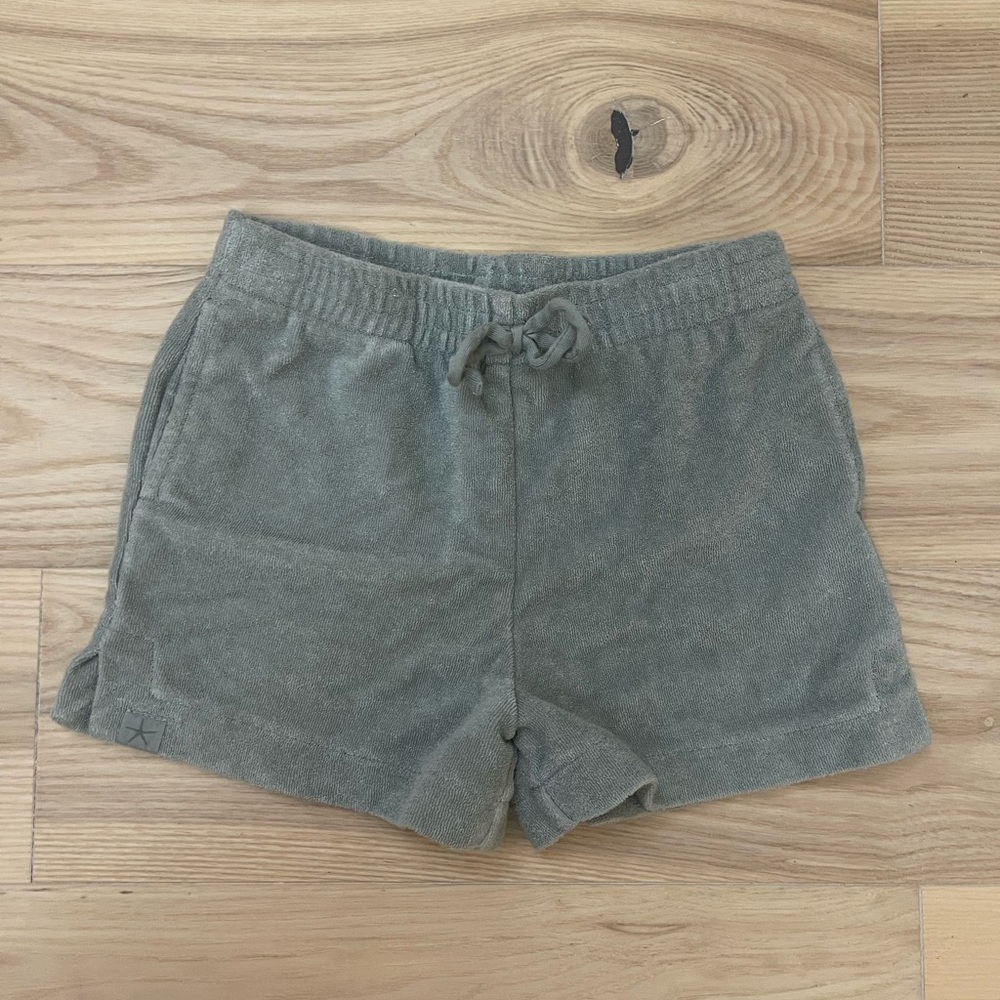 Kids Barefoot Dreams Terry Gray Shorts